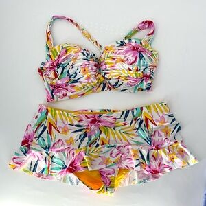 Floral Women's Swimwear Set